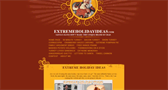 Desktop Screenshot of extremeholidayideas.com